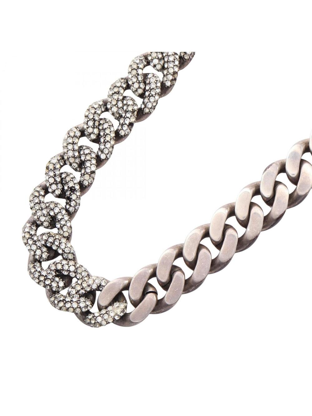 Saint Laurent Paris Metal Curb Chain #295426S55B